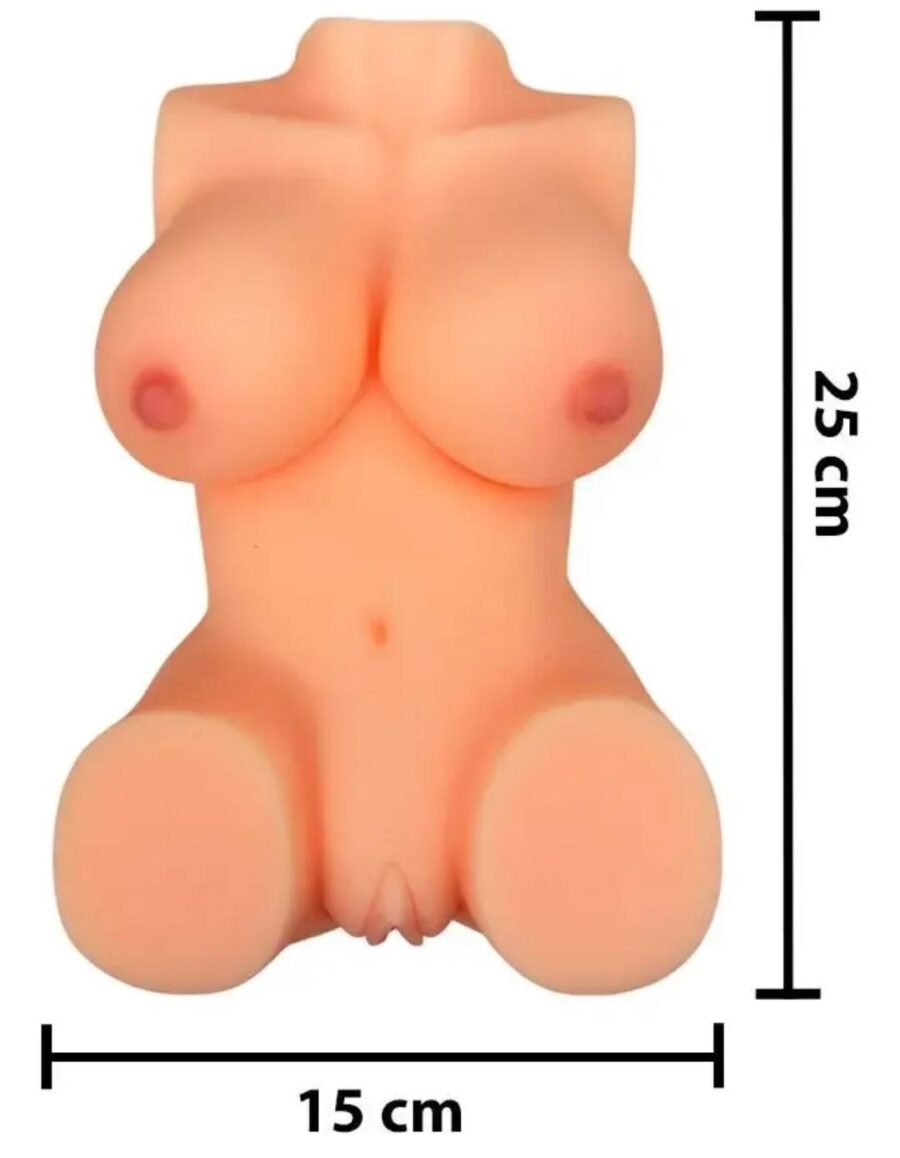 Kelly — Torso Realista Premium 2 en 1 | ✦ PRIVÉ