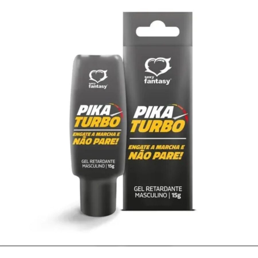 Pika Turbo — Gel Retardante Masculino 15 ml