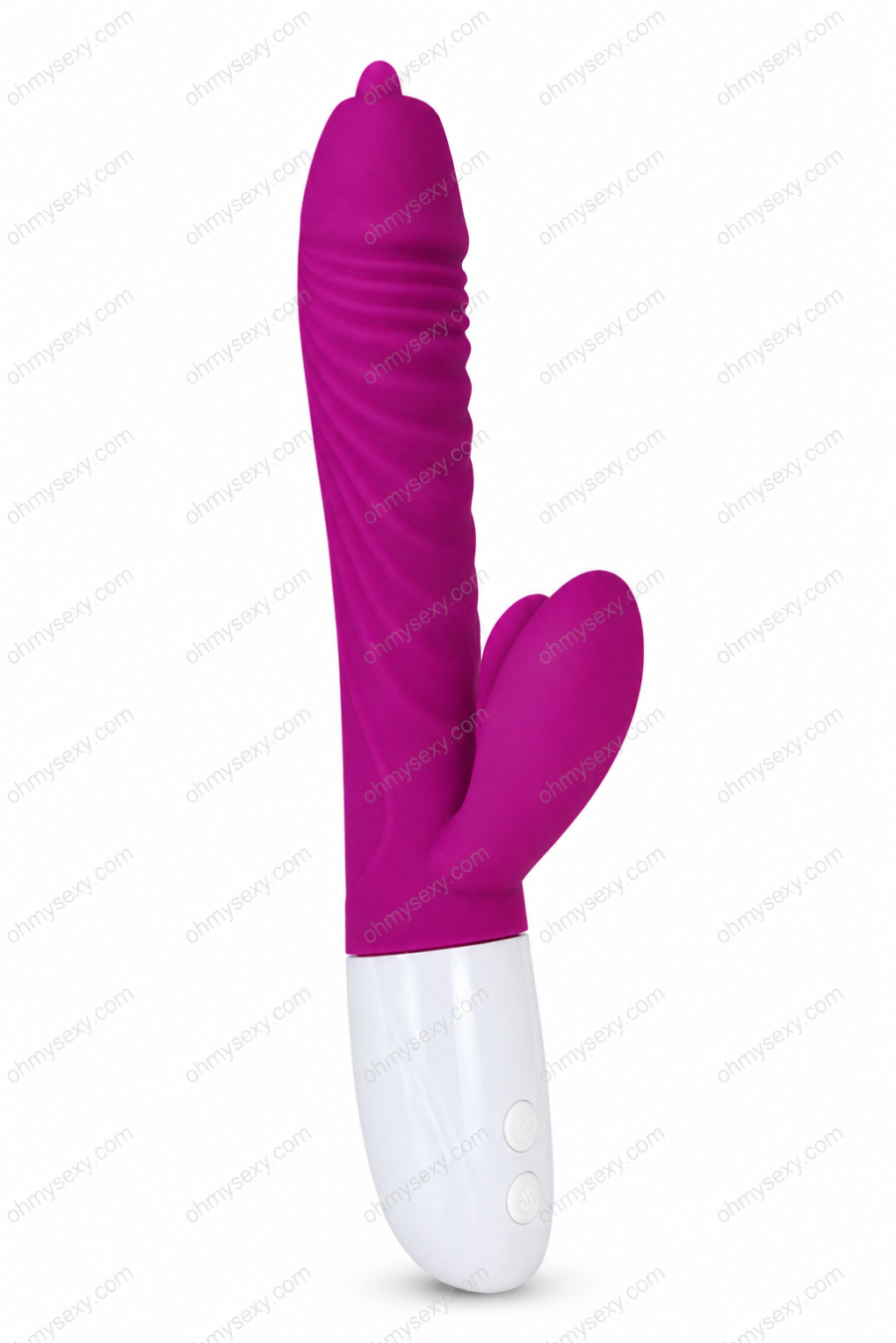 Super Hugo — Vibrador con Movimiento de Empuje, Succionador y Calor | 26 × 9,2 × 4,3 cm